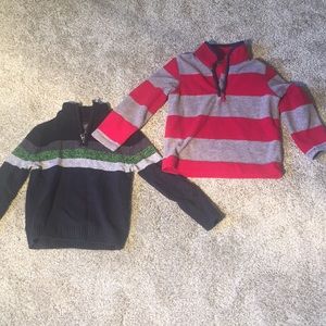 2 cute quarter zips, 1 low price